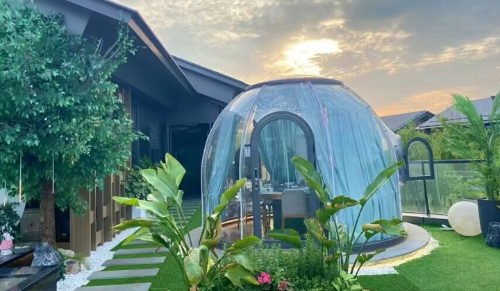 星空夢泡泡屋用的什么材質(zhì)？